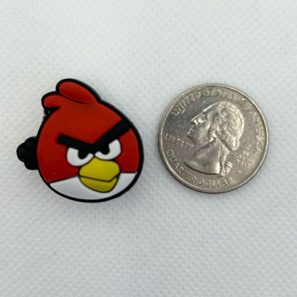 BOGO! Crocs Shoe Charms Jibbitz Angry Birds Sonic Plants vs Zombies 5 pc Set NEW - Picture 4 of 5